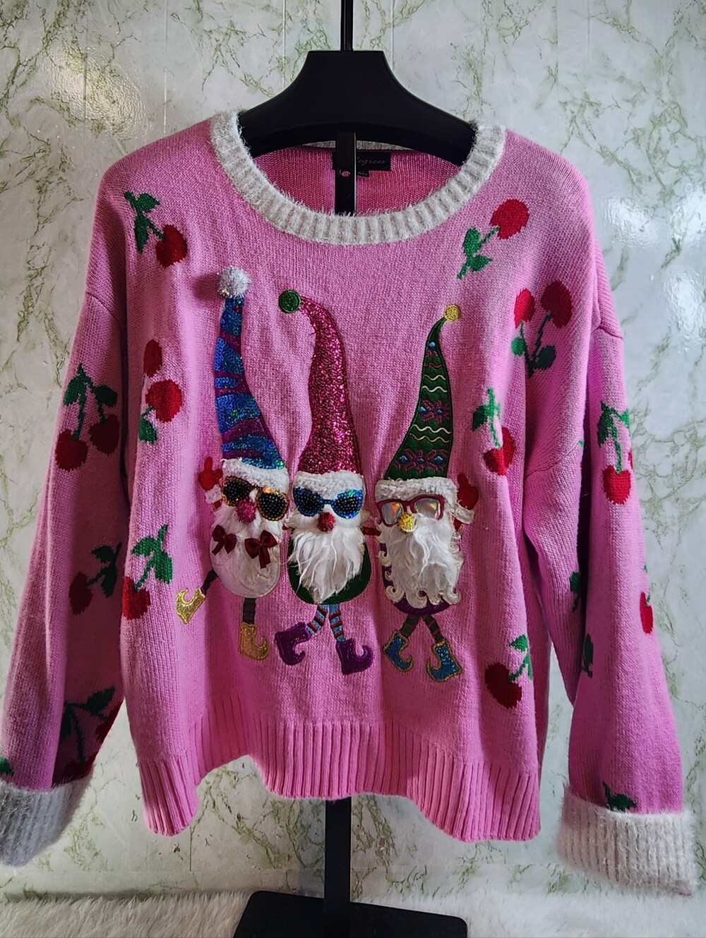 33 Degrees Gnomes Christmas Sweater